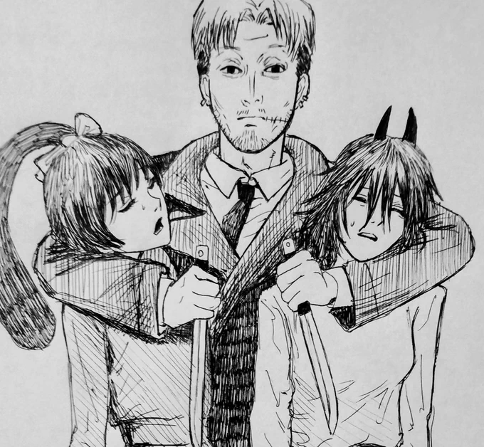 岸辺先生
#チェンソーマン 