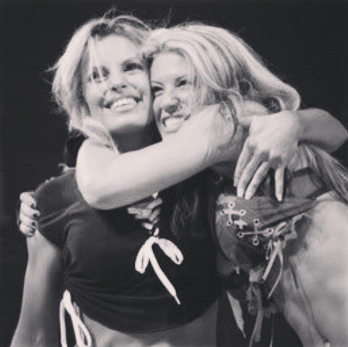 trishstratuscom's tweet photo. A year ago we lost our sister from the squared circle. Love you and miss you  @ashleymassaro11 , we’ll never forget you. 🖤#MentalHealthAwarenessMonth https://t.co/YgxNZuiIDu