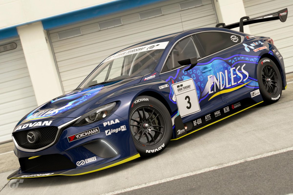 Snj2518 えすえぬじぇー リンクです 基本は昨シーズンのs耐のエンドレススポーツamgのリバリーで スポンサーロゴ 類は他のエンドレスのレース車からも持ってきてのお手軽リバリーになります T Co Rmgdotwap1 Thegranturismoから