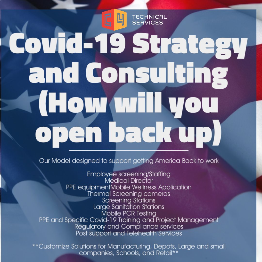 C4Info's tweet photo. Our Model designed to support getting America Back to work https://t.co/SqMZIUYo6E