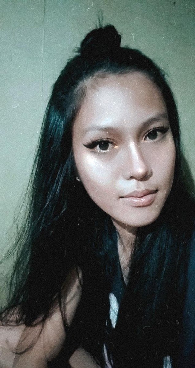 spongeebonbon's tweet photo. That instant glam look. Thank you IG filter hahahaha lipay kaayo ang heart sa babae na ed kabalo my juk-up. 😂✨ https://t.co/2SKLMXTWlD