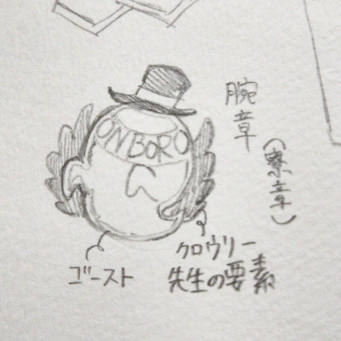 寮章～ほんわほんわ? なけなしのセンスだっ くらえっ
寮服もかんがえてるけどゴーストみとクロウリー先生みがほしいな～ 