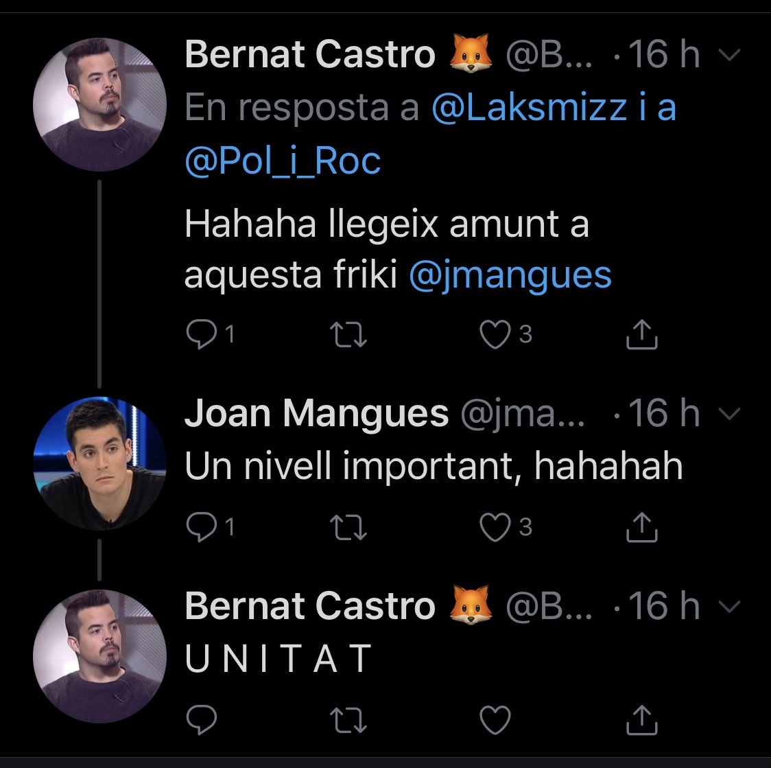 Montse_NYC's tweet photo. @Berlus87 @Pol_i_Roc PER FRIKI JA ET TENIM A TÚ, MASCLISTA-MALTRACTADOR
Q T’HAN FOTUT FORA D’AQUESTA XARXA 50 VEGADES I D’ALTRES ON HAS ANAT..
I COM NO TRIOMFES, x AIXÒ TORNES SEMPRE AQUÍ
Ah,i menciona al @jmangues sí, pq et faci “hahahah” i no et sentis solet
La Carme i jo,blocades pq no et llegim.. https://t.co/wOrJTUM5lP