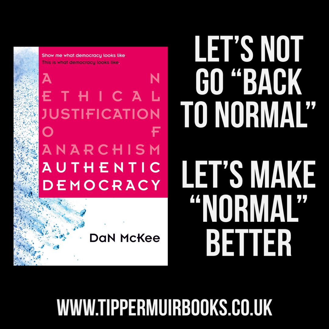 Time to read  we read the #authenticdemocracy of #anarchism tippermuirbooks.co.uk/?product=630
Paperback or eBook
amazon.co.uk/Authentic-Demo…
#philosophy #newbook #ethics #politicaltheory #politicalthought #democracy #democratisework