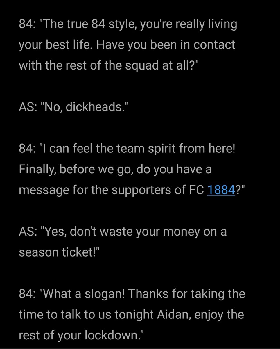 FC_1884's tweet photo. Here comes PART TWO of our UNBELIEVABLY exclusive interview with the man who rejected SC Paderborn to play for The 84, Aidan Stephenson. #84Uncovered https://t.co/ZD65G8qE2f