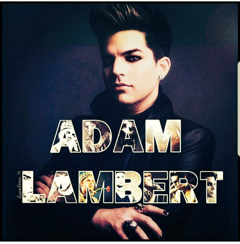The one and only <a href="/adamlambert/">ADAM LAMBERT</a>! You are an integral part of the music world, they should play a lot more of you on the radio! #Radiohead #iHeartRadio  #AdamLambert #glamberts