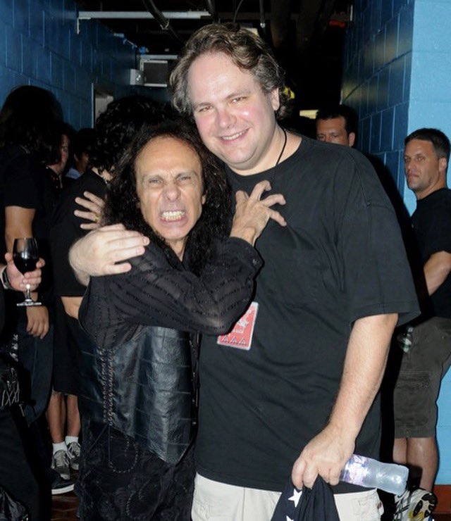 EddieTrunk's tweet photo. Miss his music, voice, friendship, #RIPRonnieJamesDio . @OfficialRJDio https://t.co/kAny5S6PSU