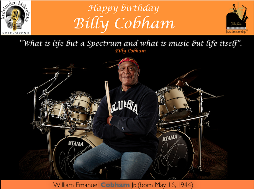 Happy birthday Billy Cobham  