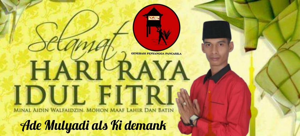 GenerasiGpp's tweet photo. Generasi Penyangga Pancasila mengucapkan selamat Hari Raya Idul Fitri 1441.H 2020 https://t.co/q9FgmRfEA2 https://t.co/BmM81EvoHP