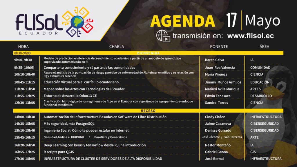 ASLE: #softwarelibre en Ecuador tweet media