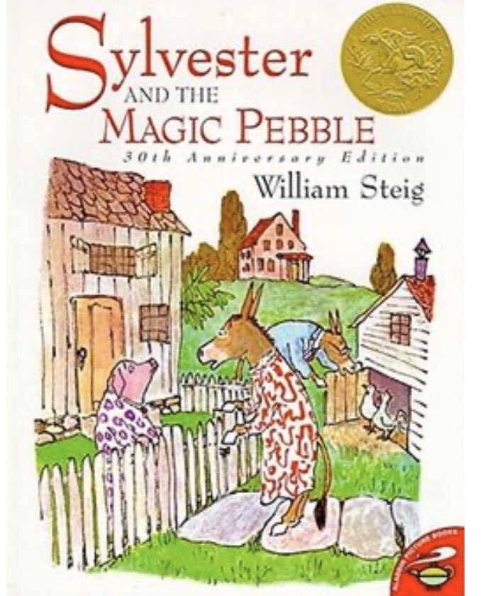 My 6 year-old was asked to reflect on the book, “Sylvester and the Magic Pebble.” After I read it to him he wrote: 
“If I had a red pebble, I would wish that bad things never existed.”

His reflection speaks to the gravity of our time, for children in particular. <a href="/NorwalkPS/">NorwalkPublicSchools</a>