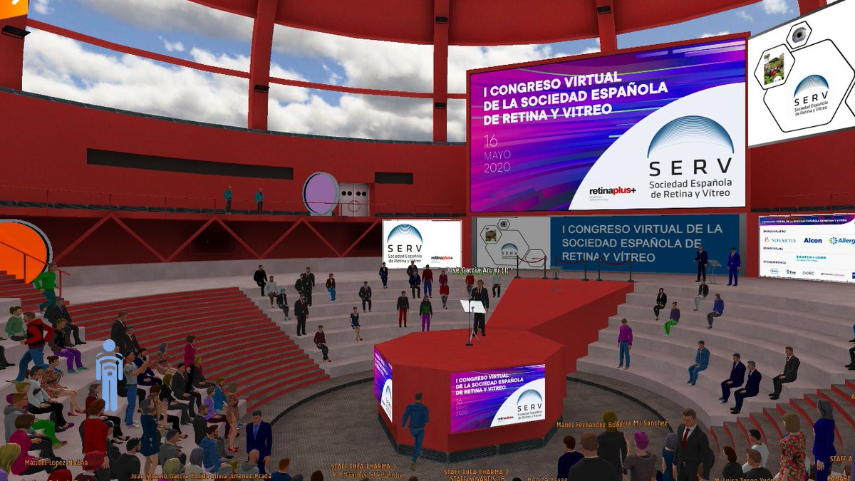 RetinaSERV's tweet photo. Primera experiencia en el mundo virtual! Muchas gracias a todos los asistentes, nos vemos ahora en el streaming- Mesa redonda: Casos Clínicos.
#SERVIRTUAL https://t.co/O5n6A2C2iz