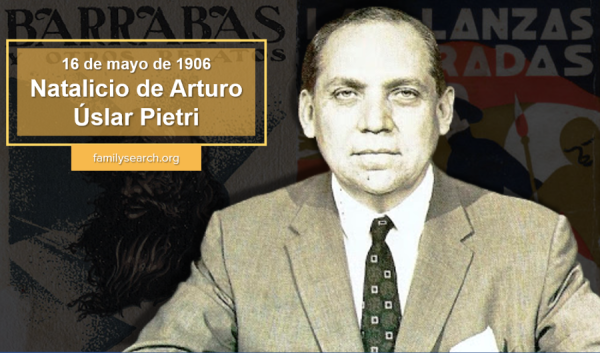 Fue un polímata: abogado, periodista, filósofo, escritor, productor de televisión y político venezolano. En su país ha sido considerado como uno de los intelectuales más importantes del siglo XX. Ve su árbol genealógico aquí👇
familysearch.org/tr…/pedigree/landscape/L75M-SYN