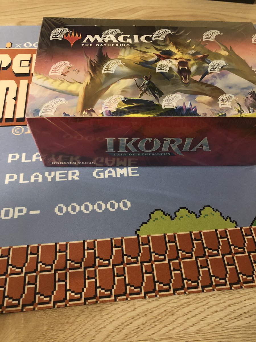 HobbyHomie's tweet photo. Look who’s back homies! Opening one of these today! #mtgikoria #mtg #MagicTheGathering https://t.co/Ll9lVBpGRr