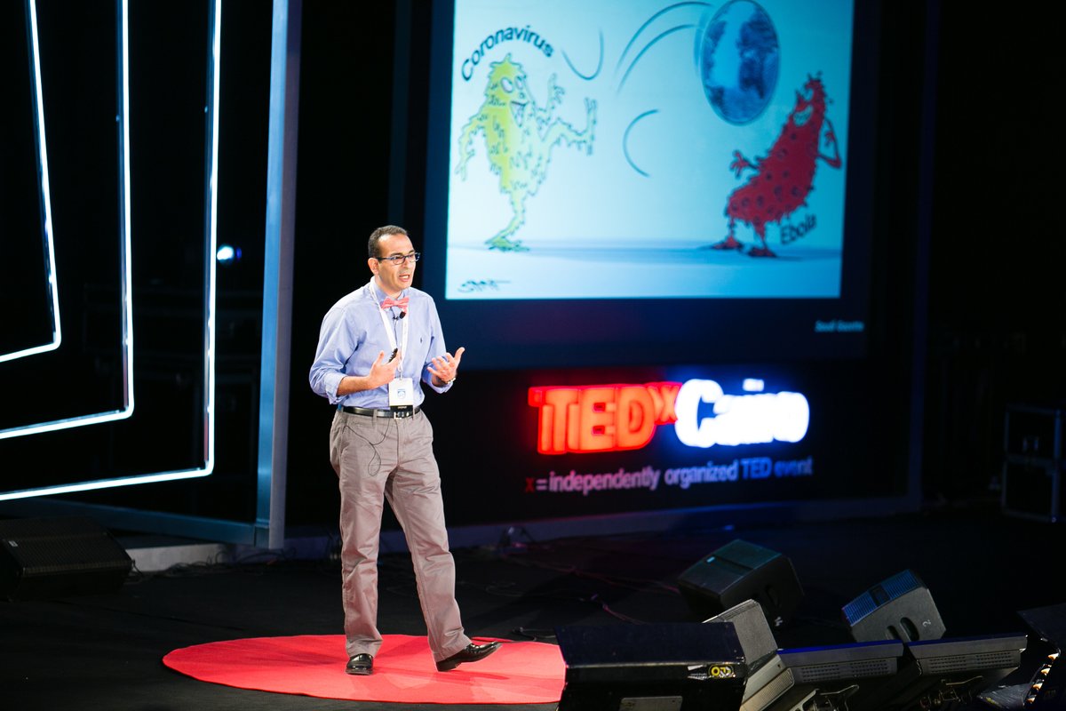 حدث في مثل هذا اليوم 16 مايو 2015: كنت أحد المتحدثين في مؤتمر TEDxCairo، واحدة من أعز الذكريات على قلبي التي ذكرني بها فيسبوك اليوم. لاحظت أني استعنت برسم كرتوني لكرة أرضية تتلقى ركلة من فيروس كورونا، وربما لا يظل هذا الحديث ذو صلة قوية بما نعيشه الآن! 👇
youtu.be/GMbFcjDieOQ