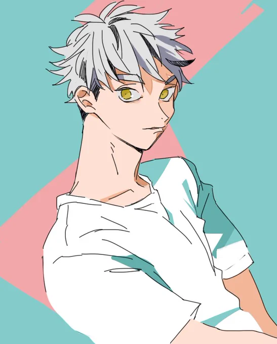 何も考えずに描いたぼさん 
