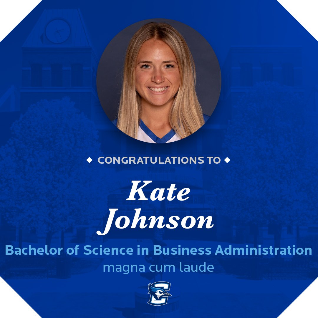 CreightonWSoc's tweet photo. These Bluejays are graduates! 👏

#CreightonGrad 🎓 https://t.co/vVfqRAdTzv