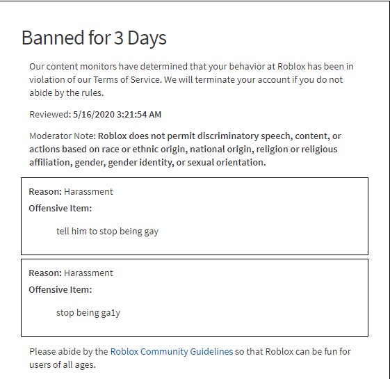 Roblox UNBANNED their WORST User Ever 