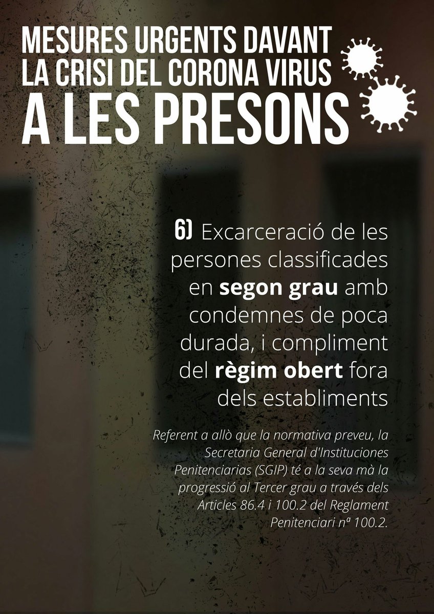 Col·lectiu Anticarcerari Fuig #Presxsalcarrer (@colectiufuig) on Twitter photo 