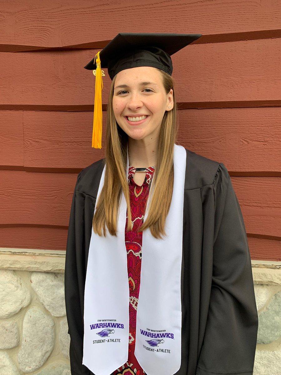 UWWSoftball's tweet photo. A BIG congrats to two of our graduating seniors, 👩‍🎓 Mattie Klingenmeyer (Marketing) &amp; 👩‍🎓 Nicole Neitzel (Accounting/Information Technology).  Both are amazing students, athletes, and even better people!  Proud of you...bright futures ahead for you both! 💜🖤  #hawksyeah https://t.co/adyL3LgPSA