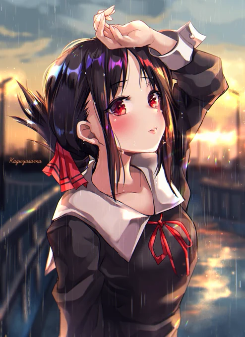 泣いているの?
#かぐや様 #かぐや様は告らせたい 