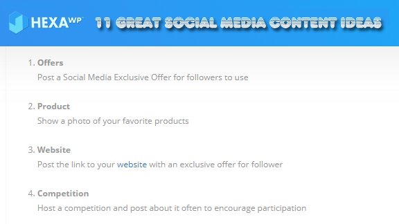 hexawpcom's tweet photo. https://t.co/wGKHqG4pQl

#contentmarketing #Content #wordpress #blogideas #socialmedia #contentcreation https://t.co/RUb5zJcWmY