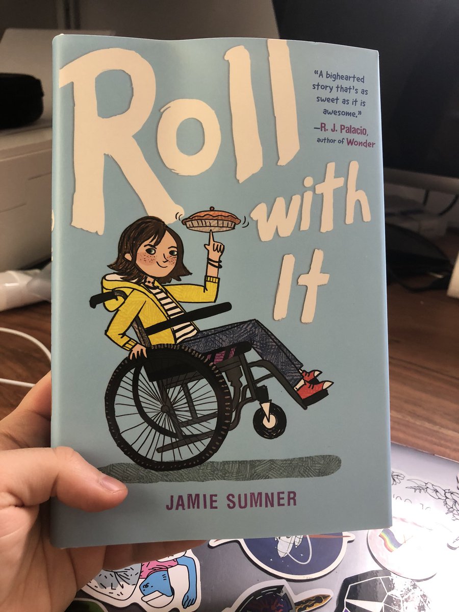 This is the bookIt was p ableist (especially toward people with developmental disabilities, ESPECIALLY autism)Read it if you like but be warned that it’s infuriating.There was also:The “wheelchair BOUND” narrative“Trapped in my body”“It’s totally okay to touch my chair”  https://twitter.com/aaronlinguini/status/1261472731310067713