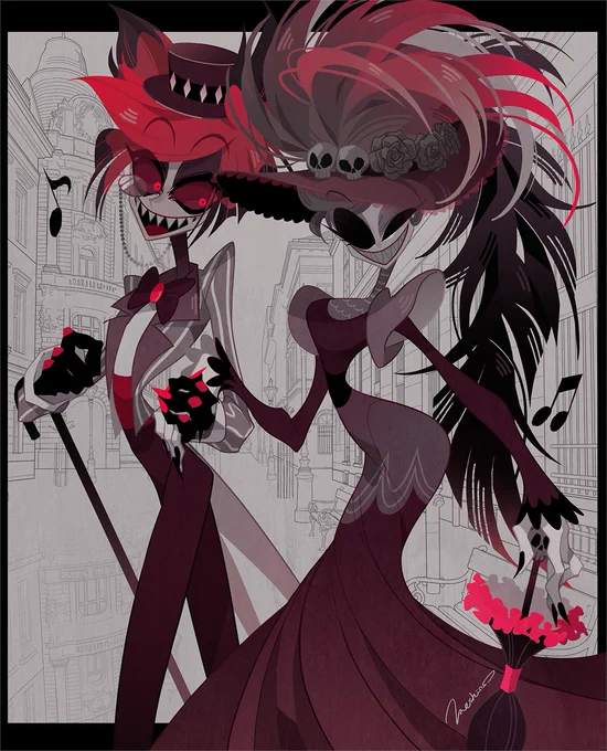 ♪♪♪ #HazbinHotelFanart 