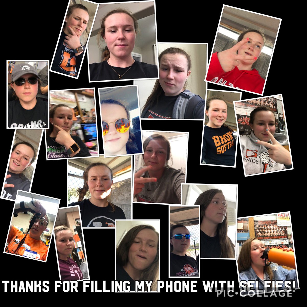 lisashulund's tweet photo. So proud of @CassidyVenner for continuing her softball adventure at DSU. It will be hard for her to fill my phone with selfies from that far away! https://t.co/u62p6GBn30