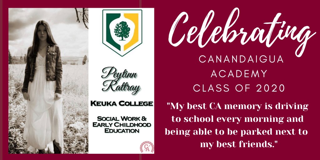 CABraves's tweet photo. CA Class of 2020 Senior Highlight:  Peytinn Rattray #onebravesfamily#AlwaysABrave #canandaiguaproud https://t.co/VxwaOddL3K