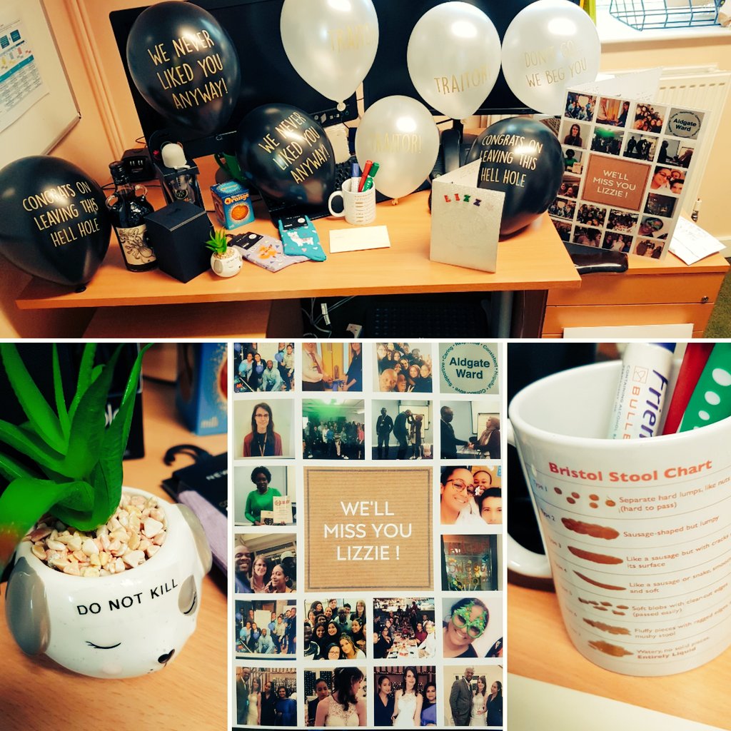 LizzieNMP's tweet image. Thank you to the fantastic #AldgateWard for my amazing send off. Huge thanks to @HennaBeegz for organising (with ideas from @GreyJason2). It's been a privilege to work with you all and set up a brand new service! #movingon #promotion #fabteam #missyoualready #bristolstoolchart