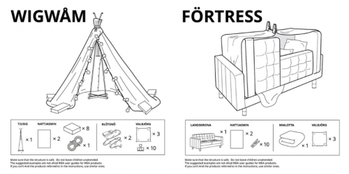 IKEA create a series of guides in their house style for kids wanting to creating playhouses during lockdown

HT <a href="/Suzannepope/">Suzanne Pope</a> dezeen.com/2020/05/15/ike…