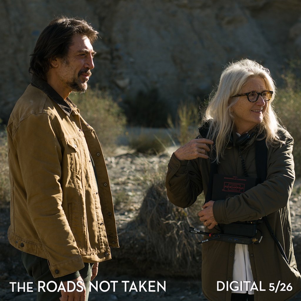 Behind-The-Scenes: Academy Award Winner <a href="/BardemAntarctic/">Javier Bardem</a> stars in #TheRoadsNotTaken, a film by acclaimed director Sally Potter. Watch it on Digital 5/26 uni.pictures/RoadsNotTaken
