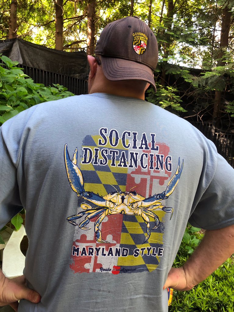 For most counties in Maryland, it’s the first full day of Stage One of recovery— and a gorgeous day to practice social distancing. <a href="/routeoneapparel/">Route One Apparel</a>