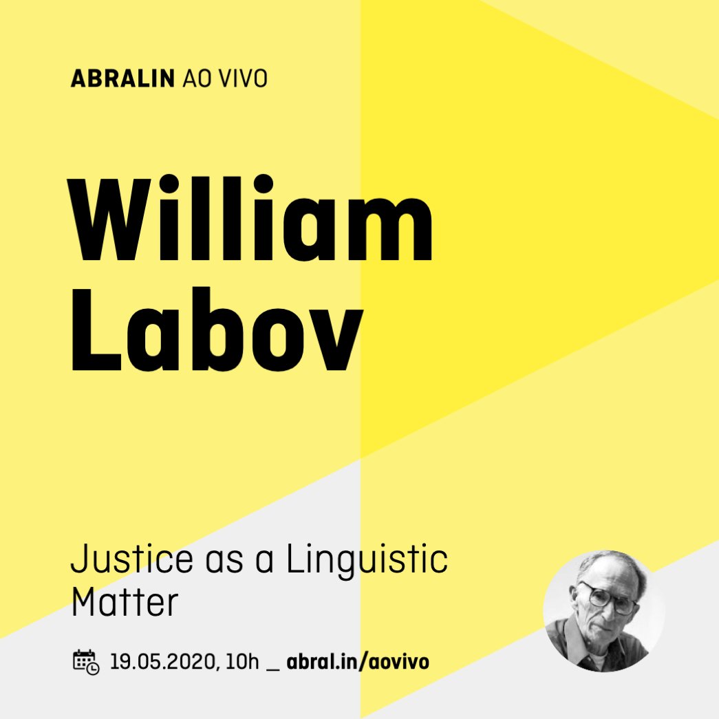abralin_oficial's tweet photo. The presentation will examine the contention of educational psychologists that African-American English lacks the logical structure necessary for the acquisition of Standard written English and the use of linguistic arguments to reject this position in federal court. https://t.co/rksOWkNbI6