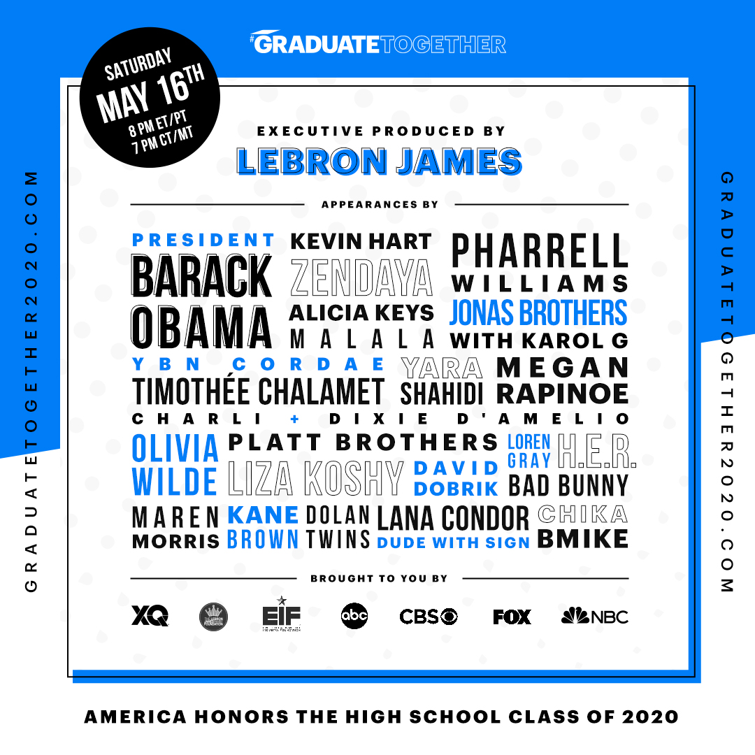 joboaler's tweet photo. See you tonight graduates - #GraduateTogether @GraduateTogether @XQAmerica - amazing line up of speakers: https://t.co/QYvYphyr1q