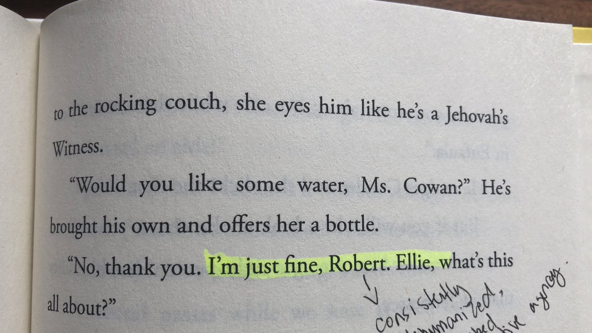 Adult characters blatantly IGNORE HIM and speak to other characters instead of him (this is a part where HE is there to give her a presentation, and this adult asks another kid what he’s there for instead of him directly)