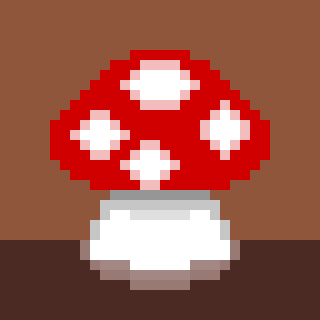 adeptofpixel's tweet photo. Mushroom #pixelart https://t.co/Vl6a3XINBJ