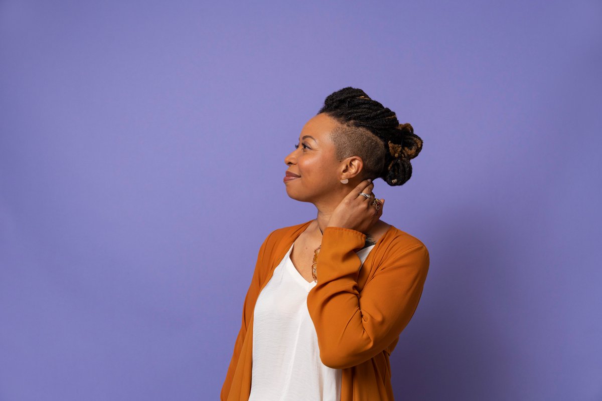GoDaddy's tweet photo. Artist-healer @TheaMonyee launched her new inspirational podcast just in time to help her community navigate this time of uncertainty and change. #OpenWeStand 

https://t.co/Eg7Xv752o0 https://t.co/Ksg8Plo4Fc