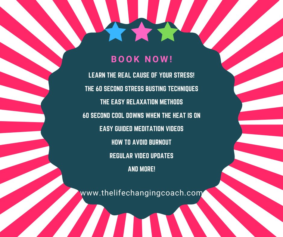 DLHolisticGY's tweet photo. 60 Second Stress Busting Bootcamp online Next weekend! - https://t.co/ybweYrvdaE https://t.co/JUEN1JmG34