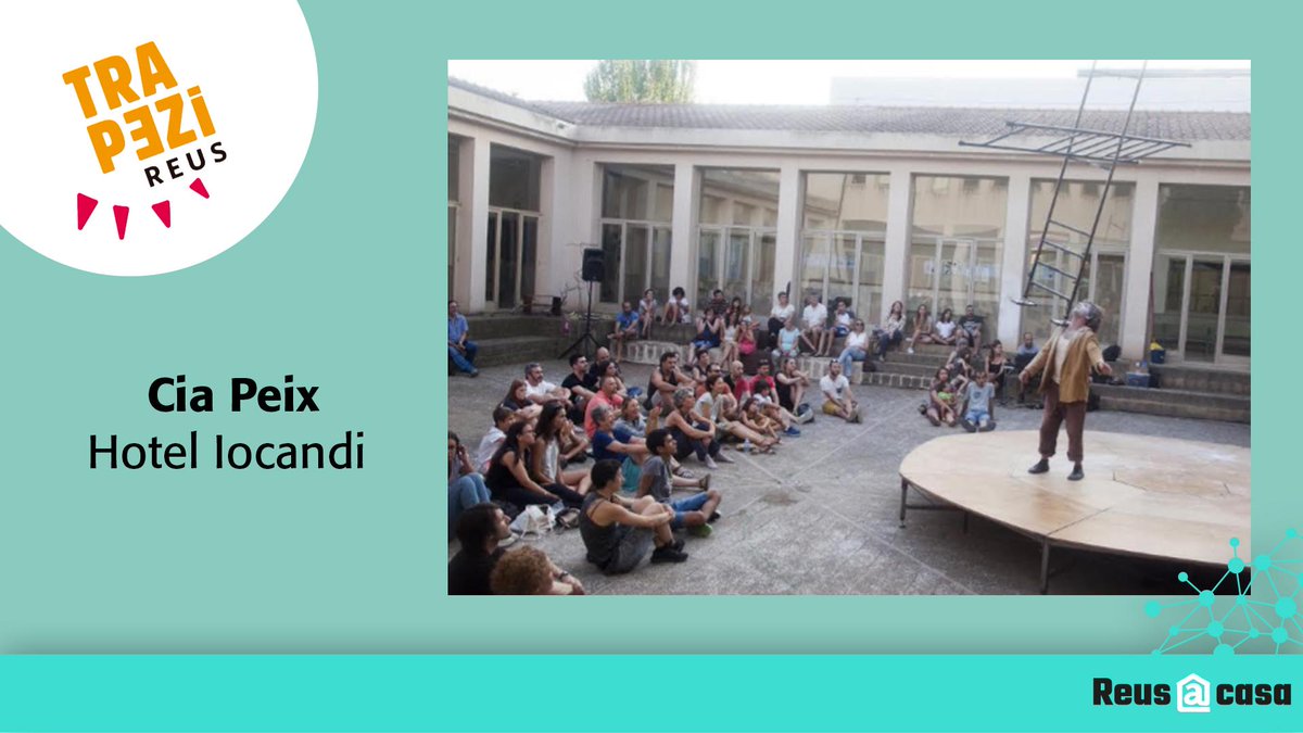 #TrapeziACasa 🤹‍♀‍🎪

Memòria poètica de l’espectacle “Hotel locandi” de la Cia. Peix.

"Una reflexió, des de la poètica de l'absurd, sobre la lluita de poders, sobre el silenci i la solitud davant la immensitat..."
youtube.com/watch?v=_BGWBU…

#TrapeziAReus #Trapezi2020 #ReusACasa