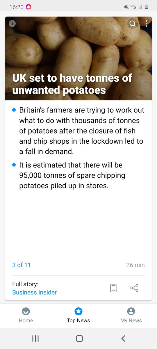 Vodka springs to mind and ready salted crisp surely