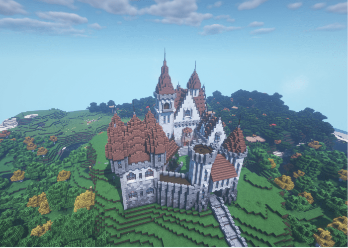 The Hilltop Castle - Minecraft Maps - Micdoodle8