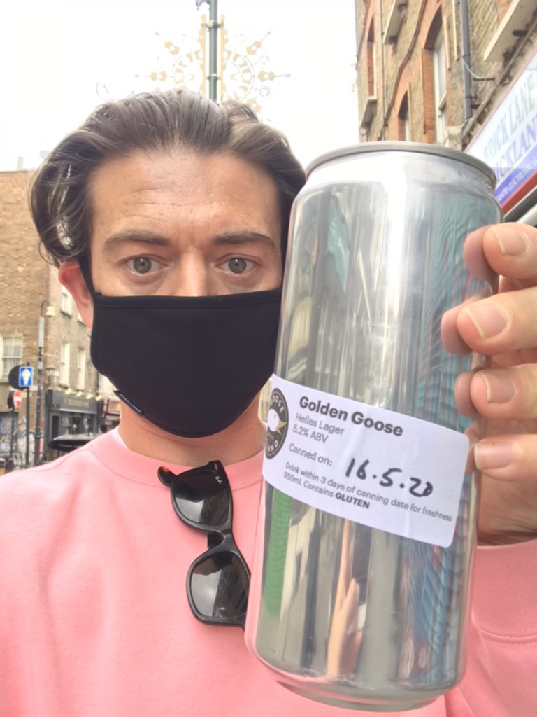 Just broke the Matrix 1 litre of Draught beer fresh from the tap sealed in a massive can!