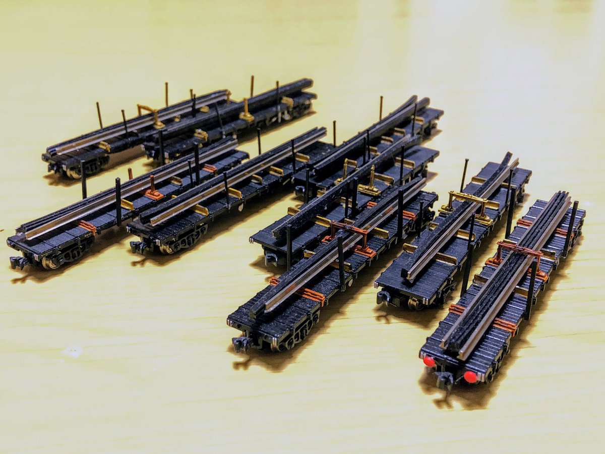 ウチのロンチキ シブいね〜😊 #Nゲージ #鉄道模型 #ロンチキ #チキ