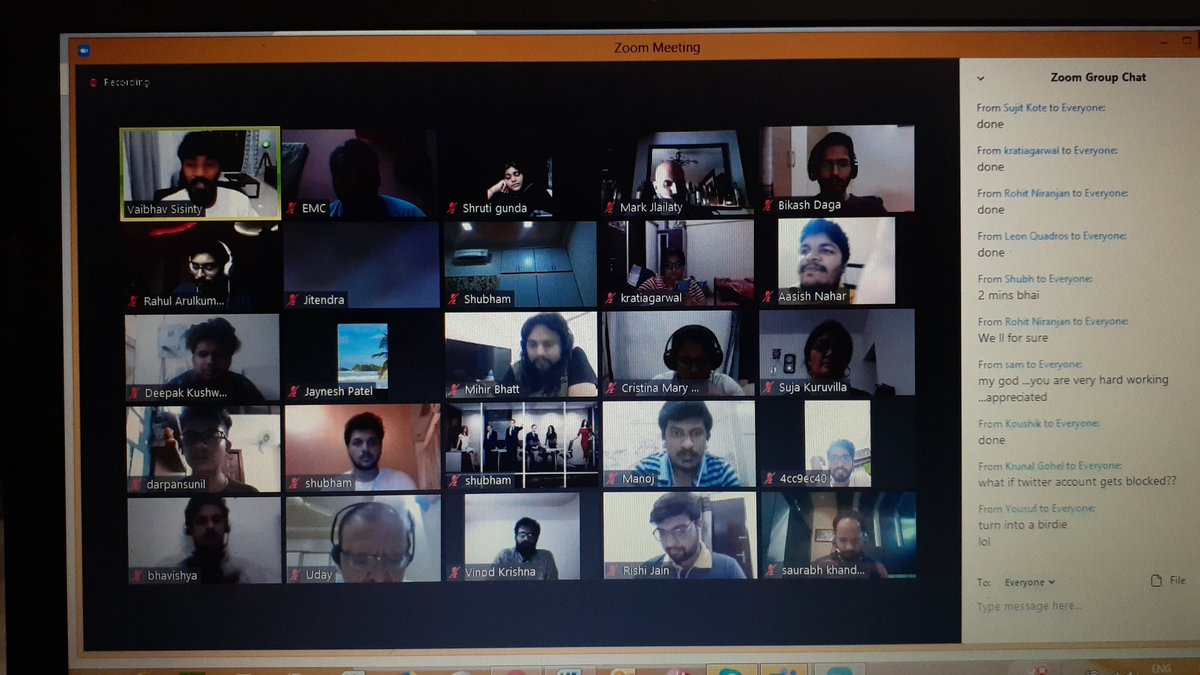 14_manohar's tweet image. Learning keep you young
#vaibhavsisinty #linkedinbatch4 #Linkedin5dayworkshop