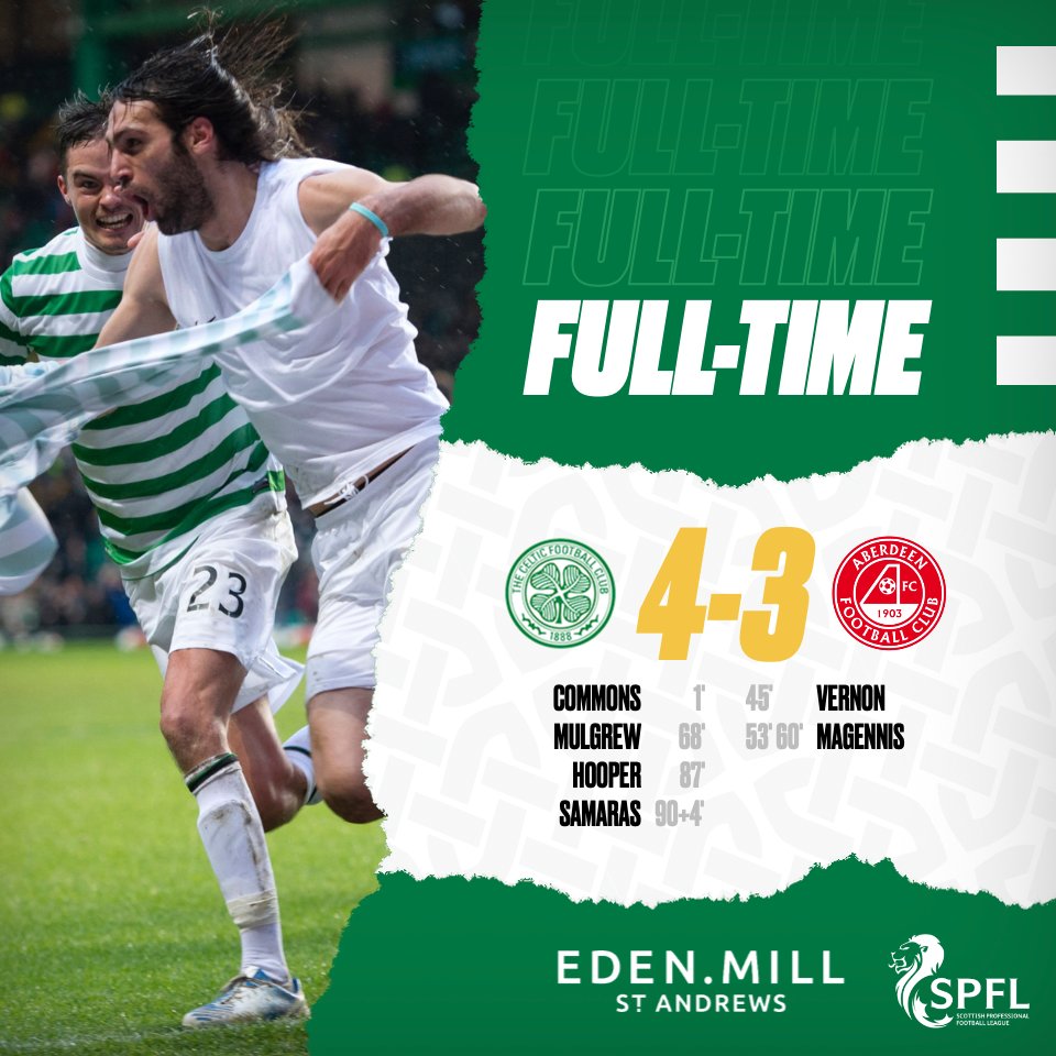 CelticFC's tweet photo. 🍀 WHAT A COMEBACK! 🍀

Georgios Samaras' last-gasp strike completes an incredible comeback for Neil Lennon's men! 👏

#CelticRewatchParty https://t.co/bhUWBaVjAc