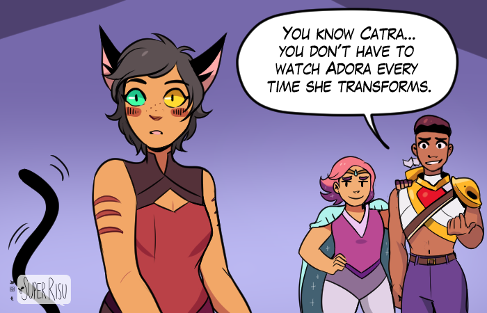 SuperRisu's tweet photo. TBH same Catra same. #shera #sheraspoilers #spoilers https://t.co/7u2sbYS6U6