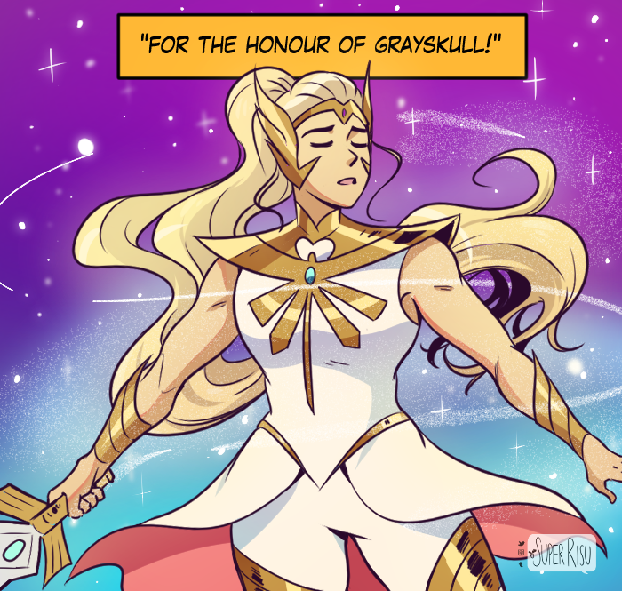 SuperRisu's tweet photo. TBH same Catra same. #shera #sheraspoilers #spoilers https://t.co/7u2sbYS6U6