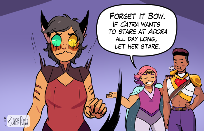 SuperRisu's tweet photo. TBH same Catra same. #shera #sheraspoilers #spoilers https://t.co/7u2sbYS6U6